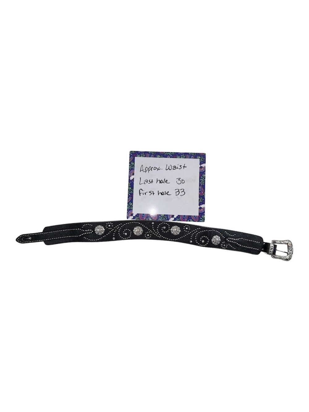 WB Atlas Rhinestone Belt NWT